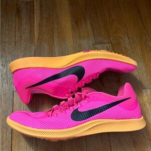 Nike Track Shoes Rival Distance Hyper Pink Running DC8725-600 Men Size 12